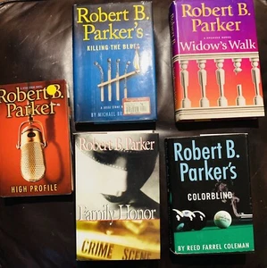 Lot Of 5 Robert B. Parker Books - Picture 1 of 6