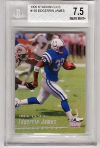 1999 Stadium Club #155 Edgerrin James BGS 7.5 NM+ - Picture 1 of 1