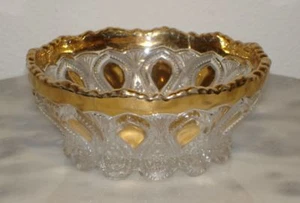 U.S. Glass New Jersey aka Loops & Drapes Small Berry Bowl or Pin Tray - Picture 1 of 1