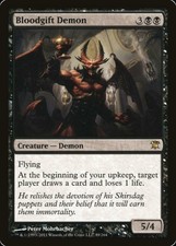MTG - Bloodgift Demon - Innistrad - X1 - (LP) - FREE SHIPPING