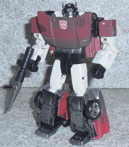 Transformers Netflix SIDESWIPE Complete War for Cybertron Wfc Deluxe Cover