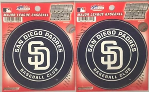 San Diego Padres MLB Decal Car Window 4.5" Sticker Sports 2 PACK - Picture 1 of 1