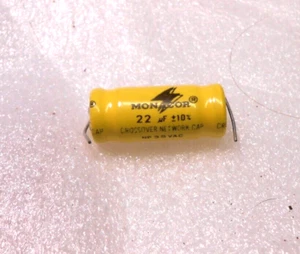 Monacor bipolar ELKO 22µF 35V AC für-Frequenzweichen - Bild 1 von 1