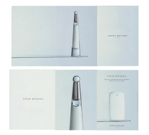 Publicité papier glacé - l'Eau d'Issey d'Issey Miyaké 3 pages recto verso - Imagen 1 de 1