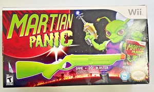 Martian Panic with Blaster - Nintendo Wii – NEW & Sealed! - Foto 1 di 7