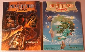 The Book of Adventure Games I&II by Kim Schuette 1984 Apple,Atari,TRS-80,IBM PC - Picture 1 of 6