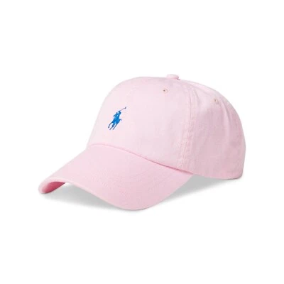 Boné esportivo clássico Polo Ralph Lauren M1514 masculino rosa carmelo algodão núcleo tamanho único - Imagem 1 de 4