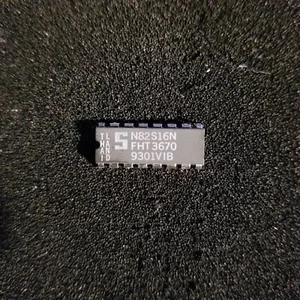 Signetics (2 pz) N82S16N 256 X 1 ram, inutilizzato stock USA = 74s200, 27ls00, 74s201 - Foto 1 di 4
