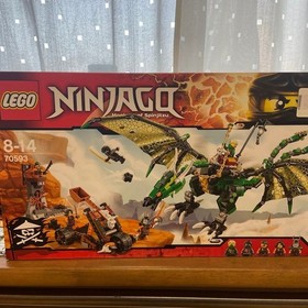 LEGO 70593 Ninjago The Green NRG Dragon Used Complete From Japan