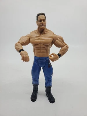 Figura de acción Jakks WWE 2005 Treacherous Trios Chris Benoit suelta de colección pantalones azules Foto 1 de 4
