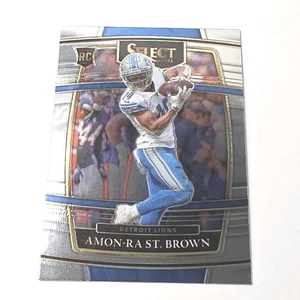 2021 Panini Select Concourse Amon-Ra St. Brown #73 RC Base Detroit Lions - Picture 1 of 2