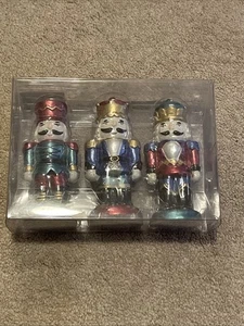 Unbenutzte Drei Könige Magier Weihnachtskerzen 5,5" hoch Weihnachtsdekoration NEU - Bild 1 von 6