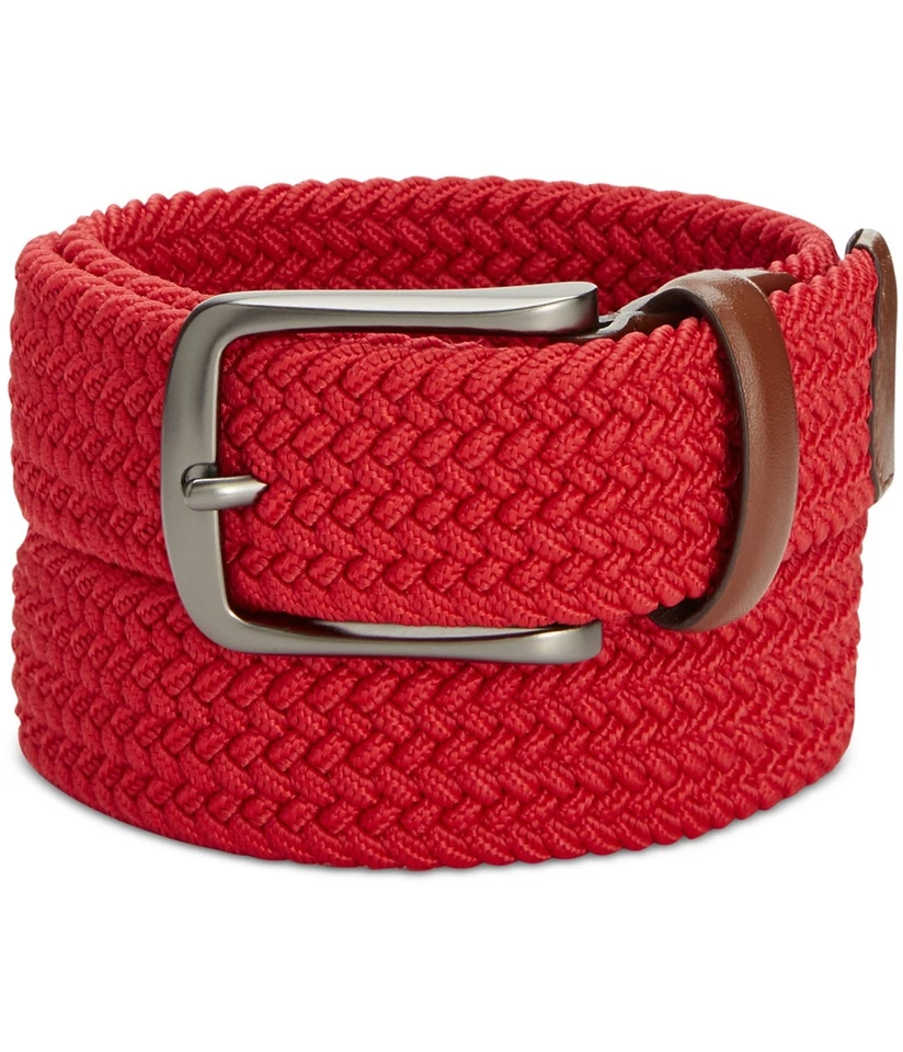 Cinturón tejido con palmeado Perry Ellis para hombre Foto 1 de 1