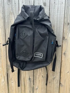 Zaino impermeabile DAKINE Cyclone II 2 Dry Pack nero roll top borsa cordura - Foto 1 di 11