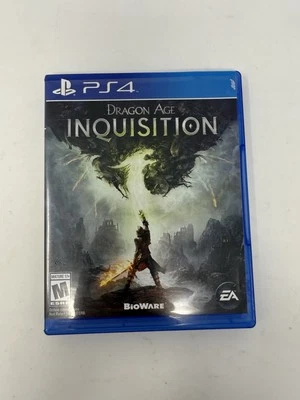 Dragon Age Inquisition Sony Playstation 4 PS4 Video Game 2014 Disc and Case - Image 1 of 4