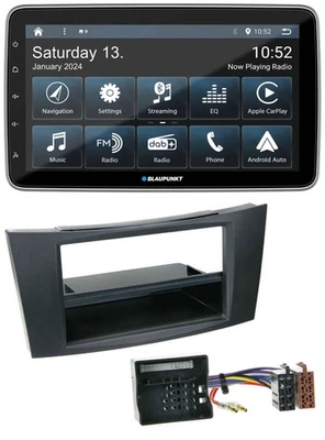 Blaupunkt USB DAB SD MP3 Bluetooth Autoradio für Mercedes E-Klasse W211 02-09 Ru - Bild 1 von 4