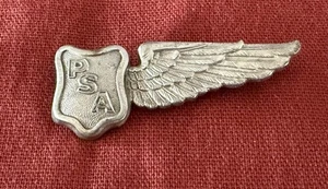 1970’s Pacific Southwest Airlines PSA Stewardess Flight Attendant Wing 2nd Issue - Bild 1 von 6