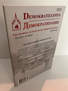 DEMOKRATIZATSIYA The Journal of Post-Soviet Democratization Winter 2001 Fine - Bild 1 von 1