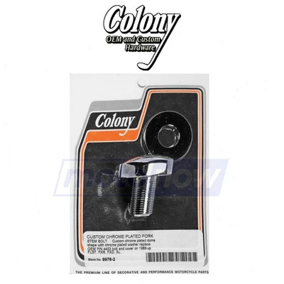 Colony Stem Bolt and Washer Kit for 2009-2016 Harley Davidson XL883N Iron zw Foto 1 de 4