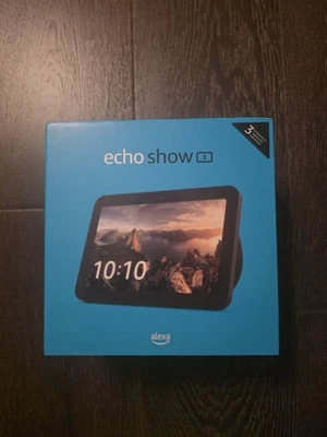 Amazon Echo Show 8 3rd Generation Smart Speaker Charcoal Sealed - Image 1 of 4