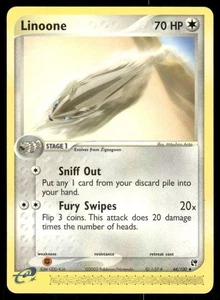 Pokemon Tcg Linoone #44 Pokemon Sandstorm LP - Picture 1 of 2