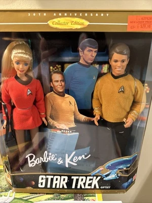 1996 Барби и Кен Star Trek подарочный набор новый в коробке/NRFB - Изображение 1 из 2