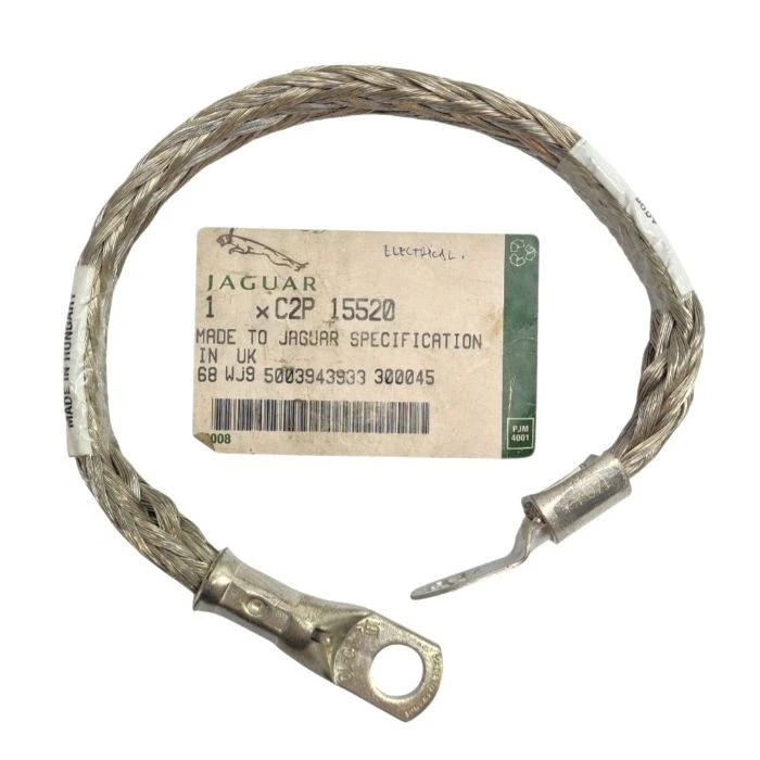 GENUINE JAGUAR XJ 2010-2019 STARTER MOTOR EARTH LEAD - C2P15520 - Image 1 of 1