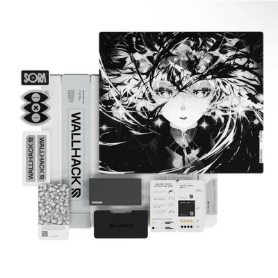 Wallhack SP-005 Edición Limitada: Alfombrilla de Ratón Anime Awakening Sora Glass | Rápida📦 Foto 1 de 4