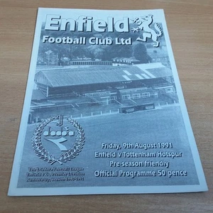 Enfield v Tottenham Hotspur (amigable para pretemporada) 8/09/1991 - Imagen 1 de 2