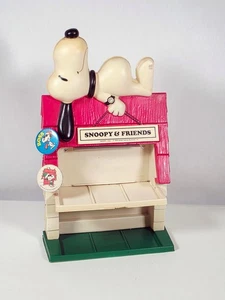 Snoopy & Friends Countertop Store Display Shelf • Advert. Watch • Molded Plastic - Picture 1 of 12