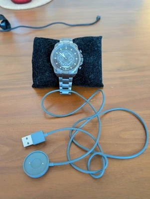 Мужские гибридные умные часы Fossil Bronson с ремешком из нержавеющей стали - Изображение 1 из 4