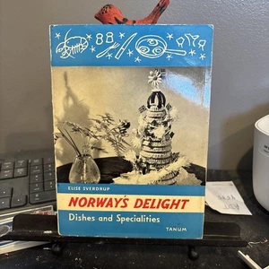 Vintage Norway’s Delight Dishes Specialties Softcover 1957 ed. Elsie Sverdrup - Picture 1 of 12
