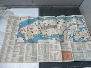VINTAGE BROCHURE NEW YORK VISITOR GUIDE AND MAP 1970s TRAVEL STATUE OF LIBERTY - Bild 1 von 9