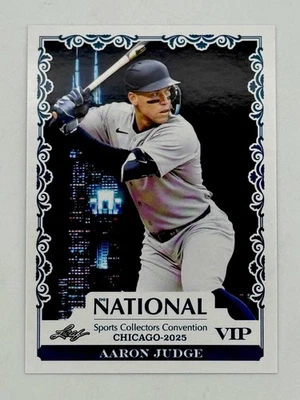 Aaron Judge 2025 Leaf National VIP #VIP-1 New York Yankees - Imagem 1 de 3