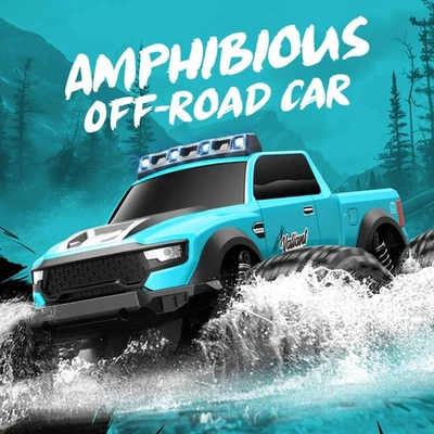 2.4G  RTR RC Off Road Vehicle 1/14 4WD WITH Amphibious Waterproof 360 Rotation - Image 1 of 4