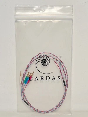 Alambre de brazo Cardas Litz de 24 pulgadas 4X33 AWG acabado con clips de calidad tubos Foto 1 de 4