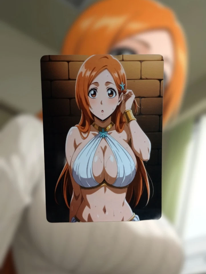 Orihime Inoue Bleach Anime Waifu Sexy Goddess Doujin Hentai Lewd Card - Image 1 of 1