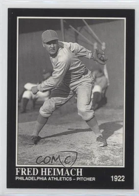 1992 The Sporting News Conlon Collection Fred Heimach #480 - Image 1 of 2