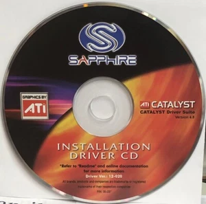 Sapphire ATI Driver cd version ver 12 - Picture 1 of 1
