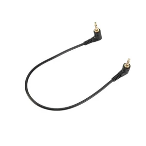 3.5mm Right Angle Cable, Gold Plated 90 Degree 3.5 Male to Male Audio Ster 30cm - Photo 1/5