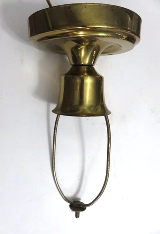 Vintage brass ceiling light fixture (ZZ7) Cover