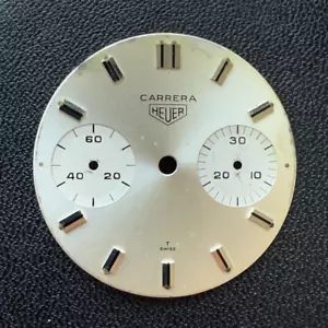 Vintage Heuer Carrera 7753 S Valjoux 7733 Dial - #076 - Picture 1 of 11