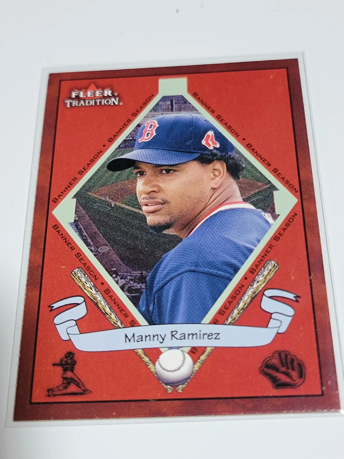 MANNY RAMIREZ 2002 Fleer Tradition #486.   RED SOX