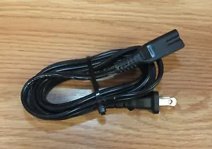 Unbranded Replacement 2 Prong Power Cord Only For PlayStation 2 Game Console - Picture 1 of 5