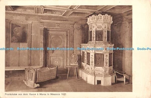 R439472 Prunkstube aus dem Hause a Marca in Mesocco Museo Engiadinais - Picture 1 of 4