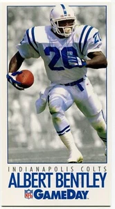 1992 GameDay #419 Albert Bentley Indianapolis Colts - Picture 1 of 2