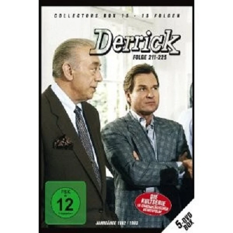 DERRICK "DERRICK COLLECTOR'S BOX 15 (FOLGE 211-225)" 5 DVD NEUF - Bild 1 von 1