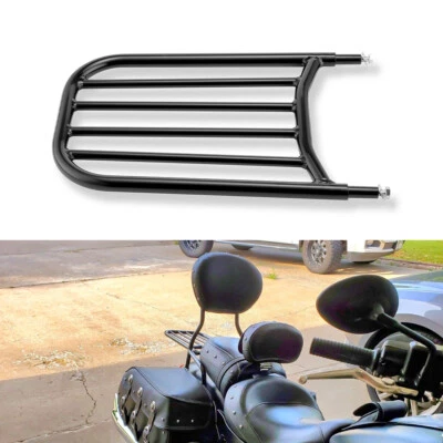 Respaldo negro Sissy Bar para Indian Chief Chieftain Springfield Roadmaster 2014+ Foto 1 de 4