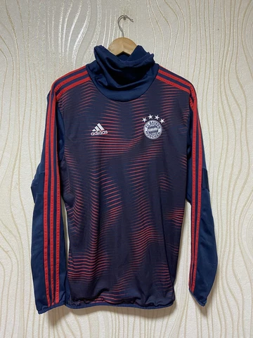 BAYERN MUNICH 2019 2020 TRAINING FOOTBALL SOCCER WARM SWEATSHIRT ADIDAS sz M MEN Cover