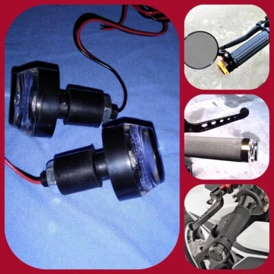 Ochsenaugen mit TÜV Lenkerblinker Lenkerendenblinker Intruder Savage VT VN VL LS - Bild 1 von 4